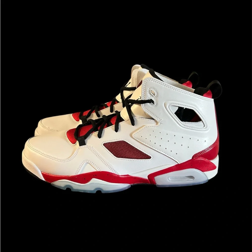 Size 13‎ - Air Jordan Flight Club 91 White Gym Red Black brand new no box